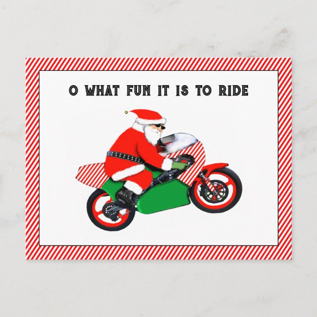 Motorcycle Christmas cards (Front)
