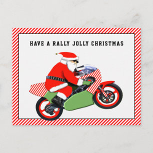 Motorcycle Christmas Holiday Cards