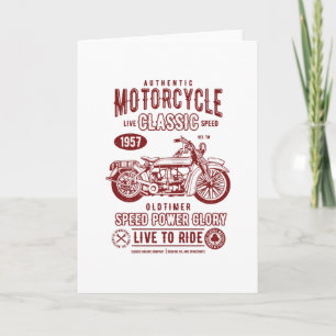 Motorcycle Classic Card