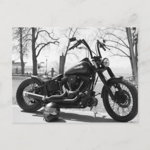 Motorcycle Classic Stunning Postcard
