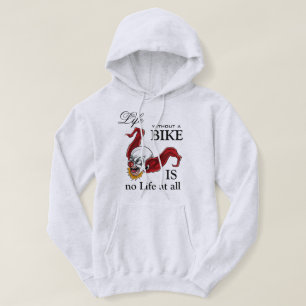 Motorcycle Clown Basic Hoodie Sweatshirt