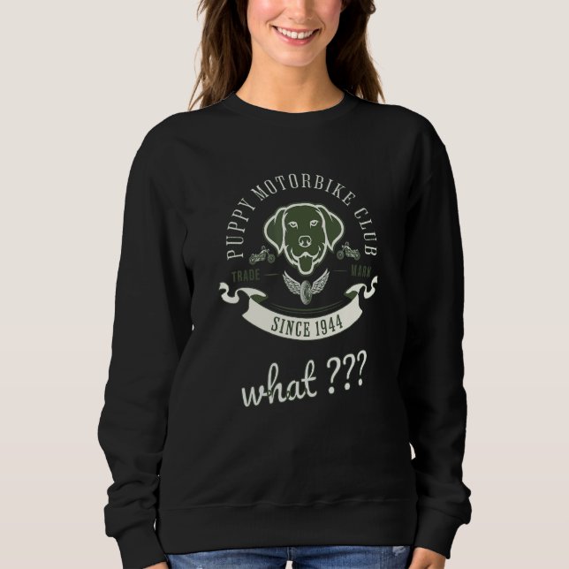 motorcycle club rocker sweatshirt (Front)