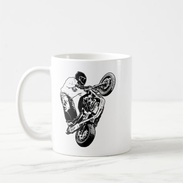 Motorcycle    coffee mug (Left)