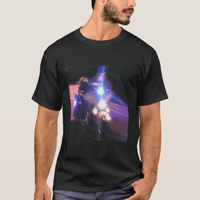 Motorcycle Cop Dark Tee (Front)