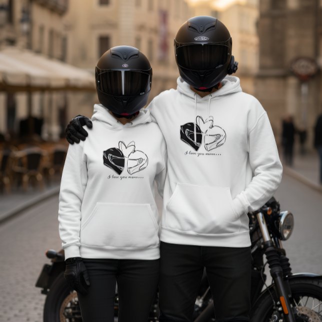Motorcycle Couple Hoodie (Creator Uploaded)