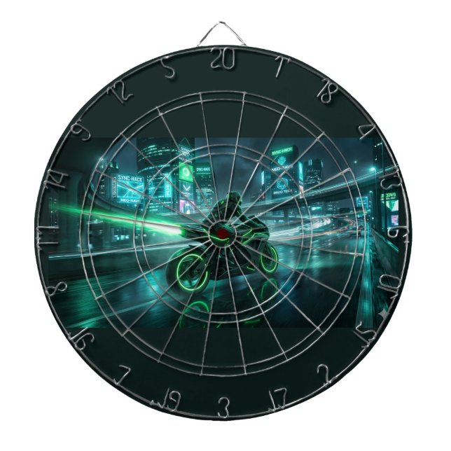 Motorcycle  dartboard (Front)
