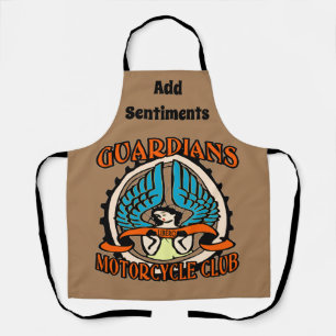 Motorcycle  Design edit & add text, Apron