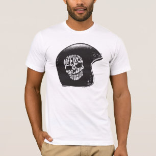 Motorcycle Emptiness Typography T-Shirt