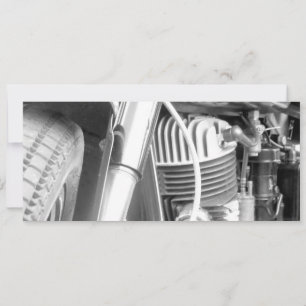 Motorcycle Engine Closeup