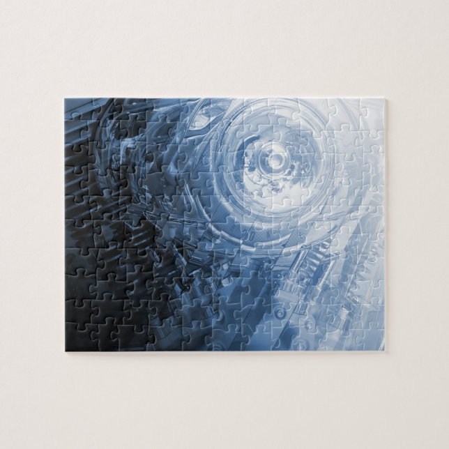 Motorcycle Engine Jigsaw Puzzle (Horizontal)