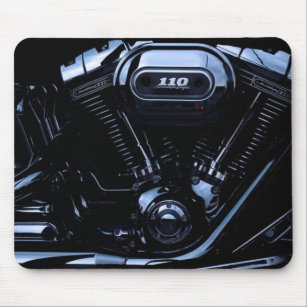 Motorcycle Engine Mouse Pad