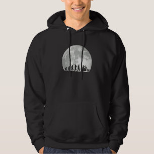 Motorcycle Evolution Vintage Chopper Biker Motorcy Hoodie