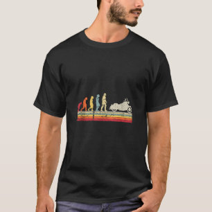 Motorcycle evolution vintage Chopper biker motorcy T-Shirt