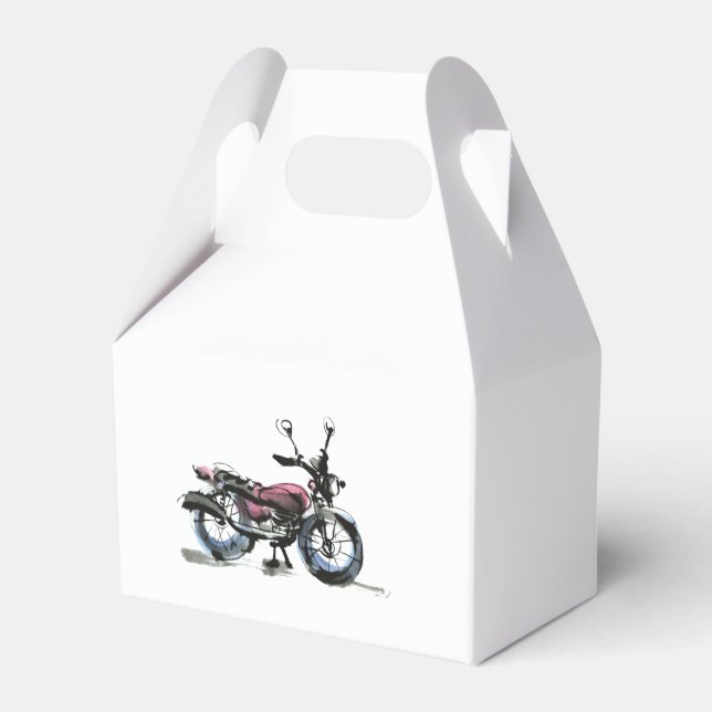 Motorcycle Favour Box (Front Side)