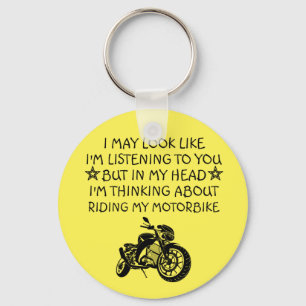 Motorcycle Gift, Funny Gifts for Biker, Key Ring