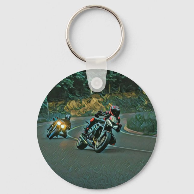 Motorcycle gift key ring (Front)