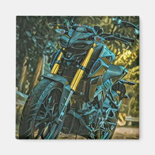Motorcycle gift magnet