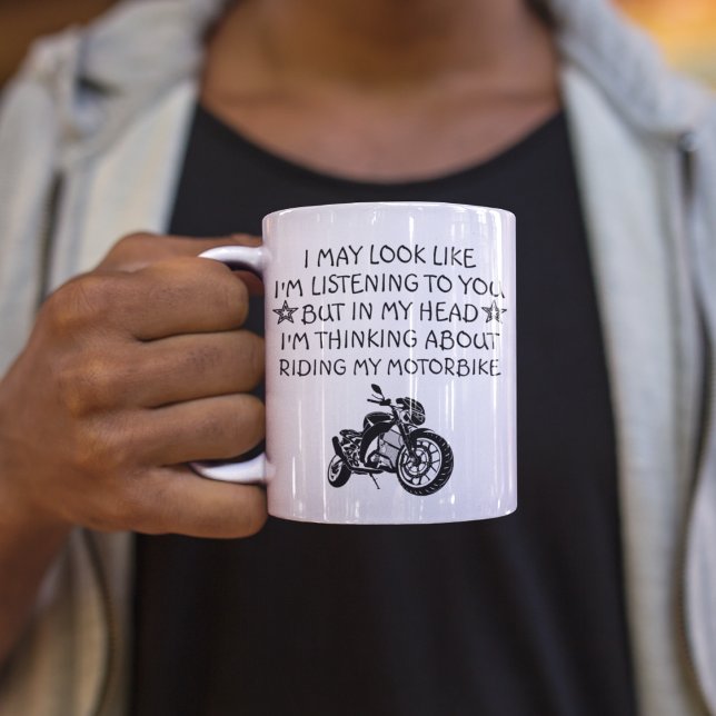 Motorcycle Gift, Motorbike Gift, Motorbike Gifts, Coffee Mug (Creator Uploaded)