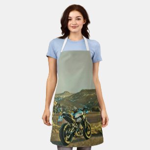 Motorcycle gifts apron