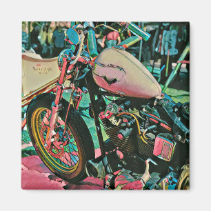 motorcycle gifts for dad magnet