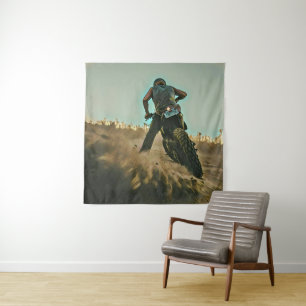 motorcycle gifts for dad tapestry
