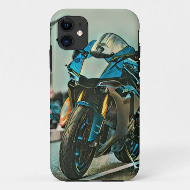 motorcycle gifts for him Case-Mate iPhone case (Back)