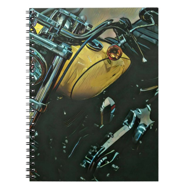 Motorcycle gifts notebook (Front)