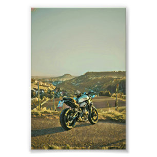 Motorcycle gifts photo print