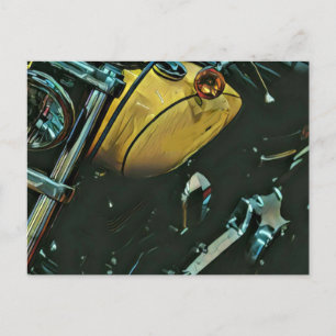 Motorcycle gifts postcard