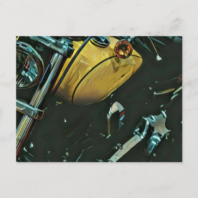 Motorcycle gifts postcard (Front)
