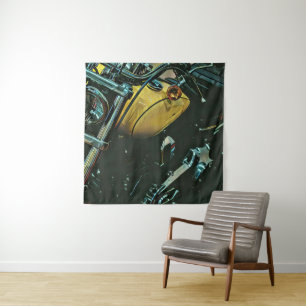 Motorcycle gifts tapestry