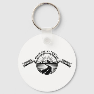 Motorcycle Horizon Adventure Key Ring