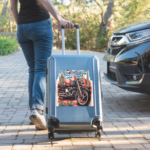 Motorcycle in Desert Cactus Western Set