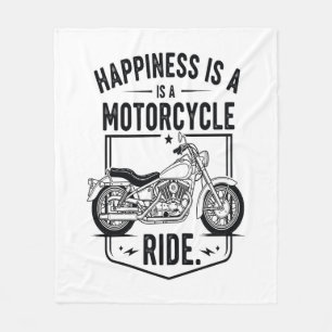 Motorcycle in Desert Cactus Western Set (4) Fleece Blanket