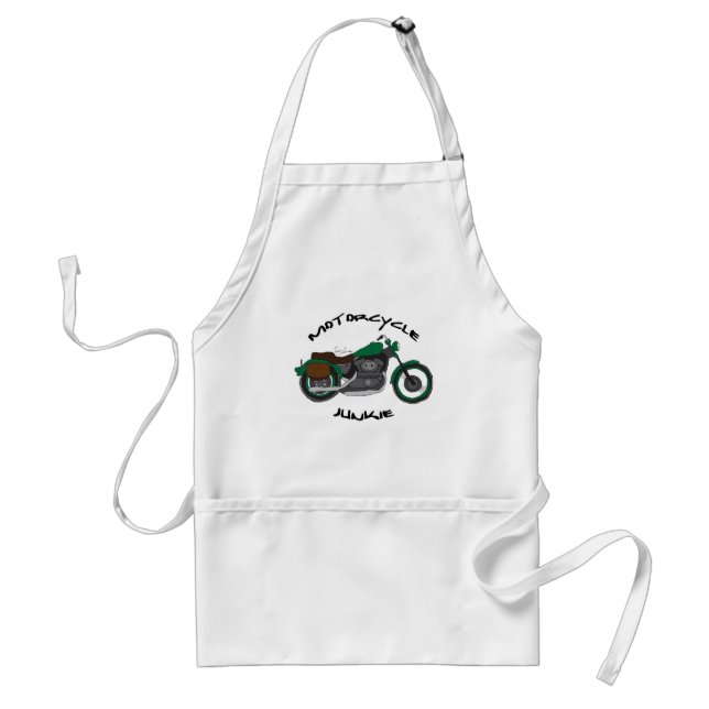 motorcycle junkie standard apron (Front)