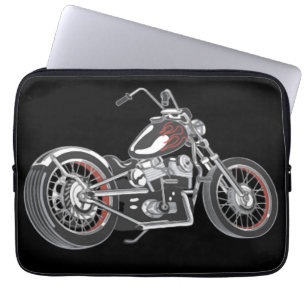 Motorcycle. Laptop Sleeve