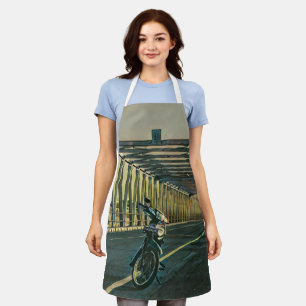 Motorcycle lover gift apron
