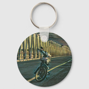 Motorcycle lover gift key ring