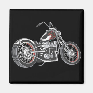 Motorcycle. Magnet