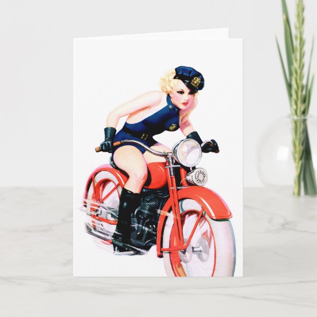 Motorcycle Mama Card (Front)