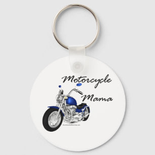 Motorcycle Mama Key Ring