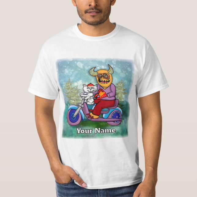 Motorcycle Monster T-Shirt (Front)