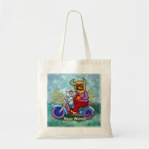 Motorcycle Monster Tote Bag