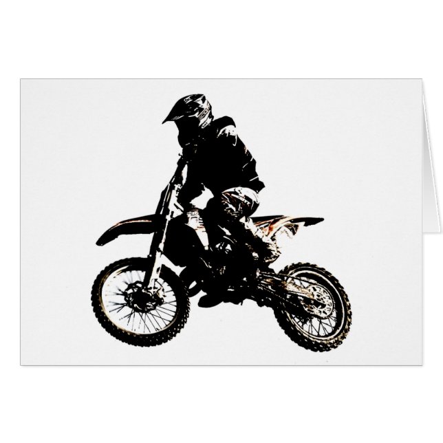 Motorcycle Motocross (Front Horizontal)
