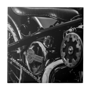 Motorcycle Motorbike Biker Ride Rider Ceramic Tile