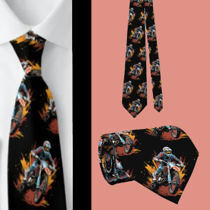 Motorcycle Motorbike Motorcross Sport Tie