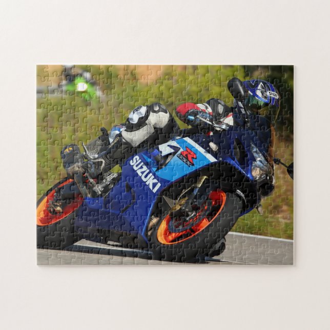 MOTORCYCLE MOTORCYCLE XTREME RACING JIGSAW PUZZLE (Horizontal)