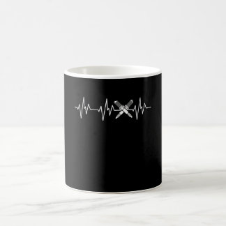 Motorcycle Motorsport Motorcycles Biker Heartbeat Coffee Mug