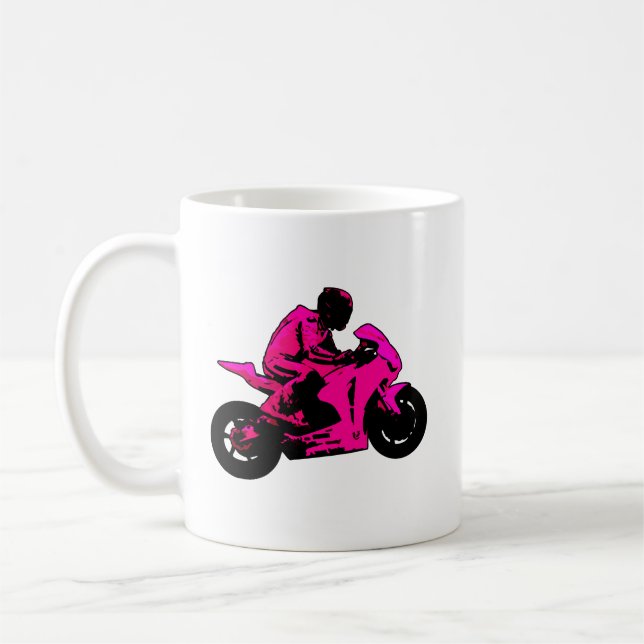 Motorcycle Mug (Left)