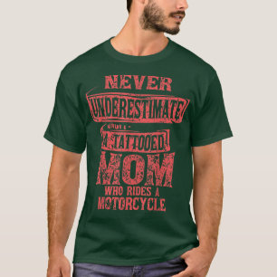 Motorcycle Mum Biker Biking Motorcyclist T-Shirt